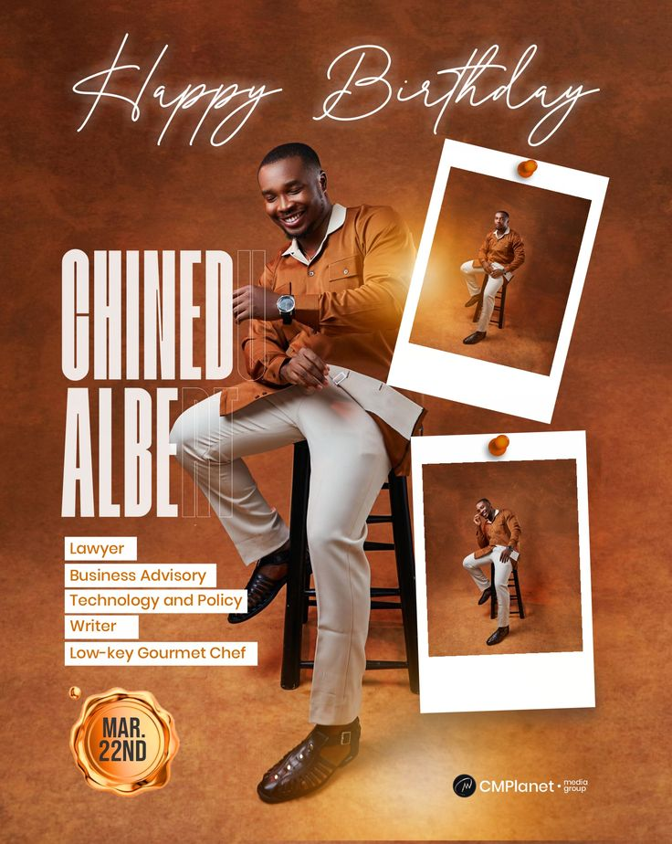 Chinedu Albert birthday design