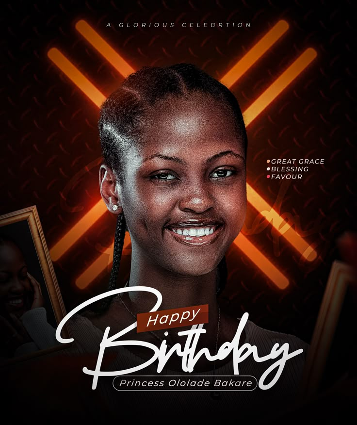 Princess Ololade birthday design
