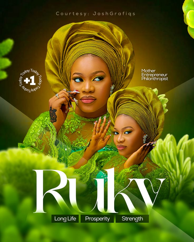 Rukky birthday design