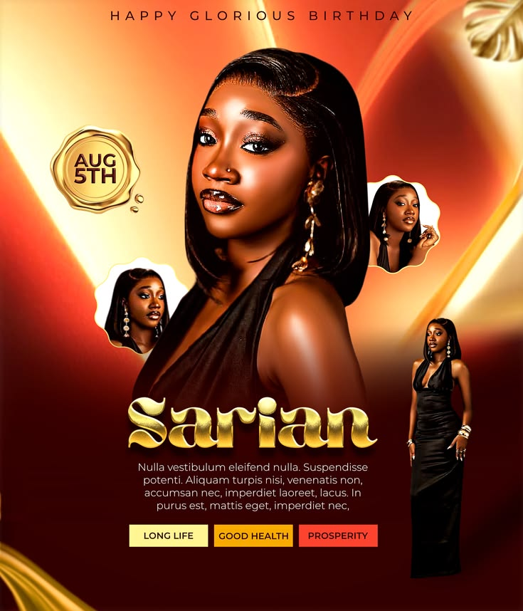 Sarian birthday design